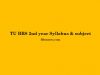 TU BBS 2nd year Syllabus & subjects TU BBS 2nd year Syllabus & subjects