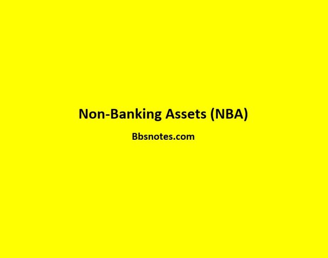 Non-Banking Assets (NBA)