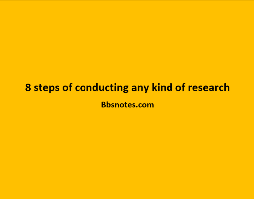 8 steps of conducting any kind of research 8 steps of conducting any kind of research