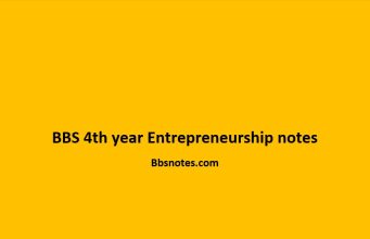 BBS 4th year Entrepreneurship notes BBS 4th year Entrepreneurship notes