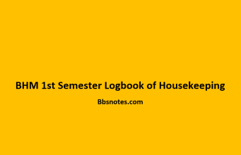 BHM 1st Semester Log book of Housekeeping BHM 1st Semester Log book of Housekeeping