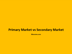 Primary Market vs Secondary Market Primary Market vs Secondary Market