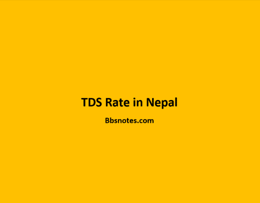 TDS Rate in Nepal 2079/80 TDS Rate in Nepal