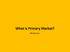 What is Primary Market? Meaning Functions What is primary Market