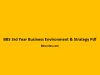 BBS 3rd Year Business Environment & Strategy Notes BBS 3rd Year Business Environment & Strategy Pdf