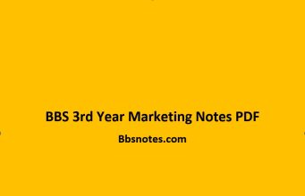 BBS 3rd Year Marketing Notes PDF BBS 3rd Year Marketing Notes PDF