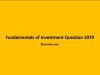 Fundamentals of Investment Question of 2079 Fundamentals of Investment Question of 2079