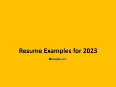 Resume Examples for 2023 Resume Examples for 2023