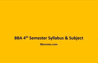 BBA 4th Semester Syllabus and Subjects BBA 4th Semester Syllabus and Subjects