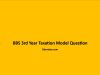 BBS 3rd Year Taxation Model Question 2023 BBS 3rd Year Taxation Model Question 2023