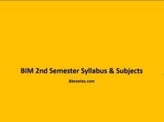 BIM 2nd Semester Syllabus & Subjects BIM 2nd Semester Syllabus & Subjects