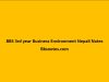 BBS 3rd year business environment notes in Nepali BBS 3rd year business environment notes in Nepali