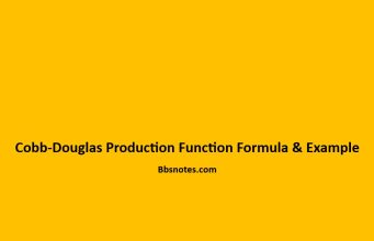 Cobb-Douglas Production Function Formula & Example Cobb-Douglas Production Function Formula & Example
