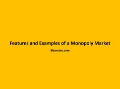 Features and Examples of a Monopoly Market Features and Examples of a Monopoly Market