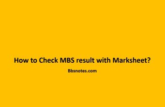 How to Check MBS result with Marksheet? How to Check MBS result with Marksheet