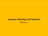 Isoquant: Meaning and Properties Isoquant Meaning and Properties