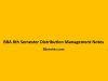 BBA 8th Semester Distribution Management Notes BBA 8th Semester Distribution Management Notes