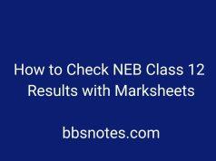 How to Check NEB Class 12 Results with Marksheets How to Check NEB Class 12 Results with Marksheets
