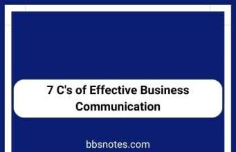 7 C’s of Effective Business Communication 7 C's of Effective Business Communication