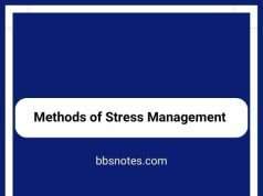 Methods of Stress Management Methods of Stress Management