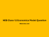 NEB Class 12 Economics Model Question 2080 NEB Class 12 Economics Model Question