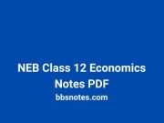 NEB Class 12 Economics Notes PDF NEB Class 12 Economics Notes PDF