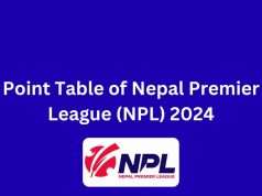 Point Table of Nepal Premier League (NPL) 2024 Point Table of Nepal Premier League (NPL) 2024