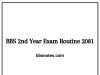 BBS 2nd Year Exam Routine 2081 BBS 2nd Year Exam Routine 2081
