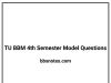 TU BBM 4th Semester Model Questions PDF TU BBM 4th Semester Model Questions PDF