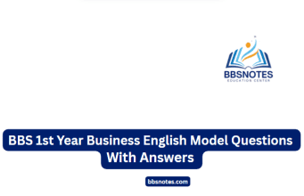 BBS 1st Year Business English Model Questions Answers PDF BBS 1st Year Business English Model Questions Answers with PDF