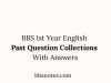 BBS 1st Year English Past Questions Collections With Answers BBS 1st Year English Past Questions Collections With Answers