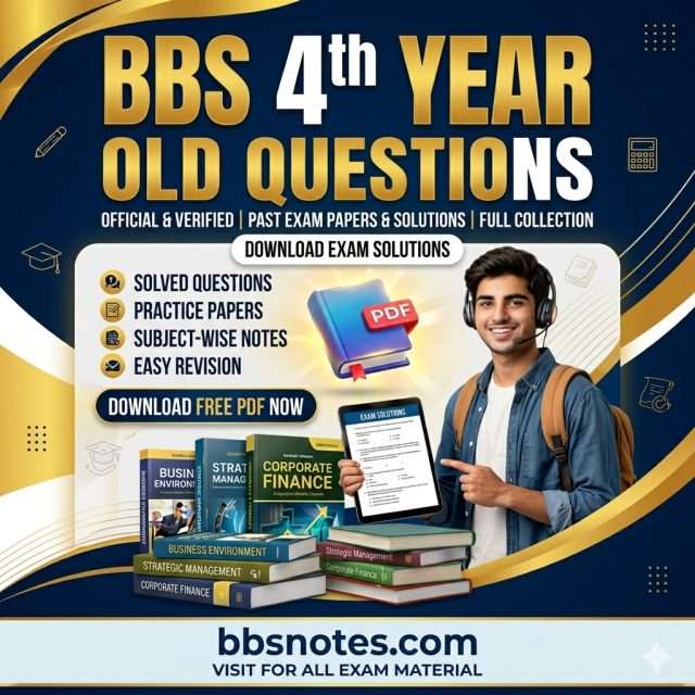 BBS 4th Year Old Questions Paper PDF BBS 4th Year Old Questions Paper PDF