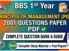 BBS 1st Year Principle of Management (POM) 2081 Questions Paper PDF BBS 1st Year Principle of Management (POM) 2081 Questions Paper PDF
