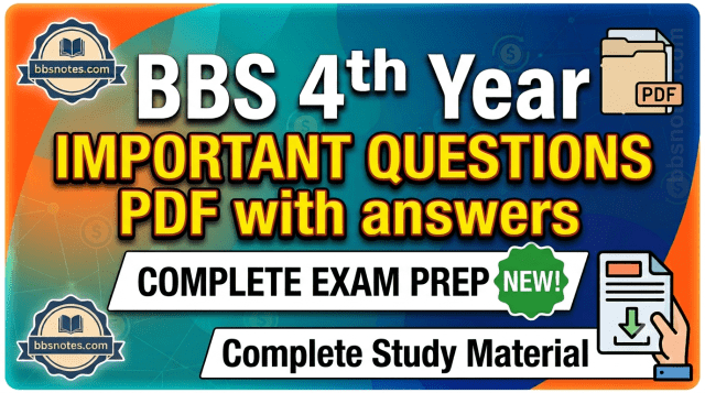 BBS 4th Year Fundamentals of Services Marketing Important Questions PDF BBS 4th Year Fundamentals of Services Marketing Important Questions PDF