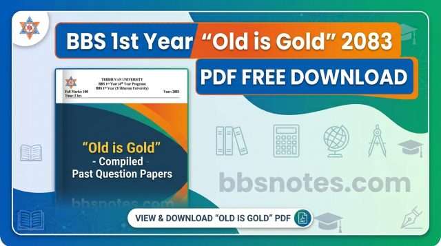 BBS 1st Year Old is Gold 2083 PDF free download BBS 1st Year Old is Gold 2083 PDF free download