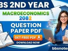 BBS 2nd Year Macroeconomics 2082 Question Paper PDF BBS 2nd Year Macroeconomics 2082 Question Paper PDF