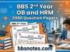 BBS 2nd Year OB and HRM 2080 Question Papers BBS 2nd Year OB and HRM 2080 Question Papers