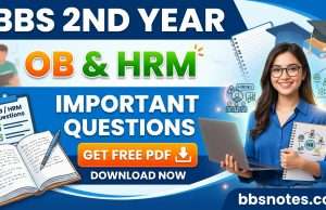 BBS 2nd Year OB and HRM Important Questions PDF BBS 2nd Year OB and HRM Important Questions PDF