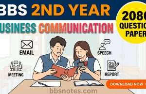 BBS 2nd Year Business Communication 2080 Question Paper BBS 2nd Year Business Communication 2080 Question Paper