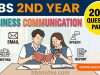 BBS 2nd Year Business Communication 2082 Question Paper BBS 2nd Year Business Communication 2082 Question Paper